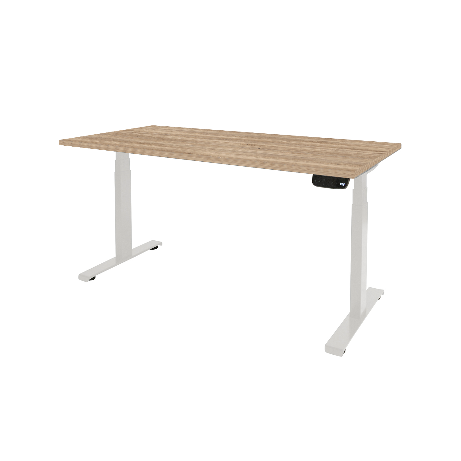 Dextro Plus T-poot EV ZS 200 x 90 cm Honey Castello, 25 mm - wit