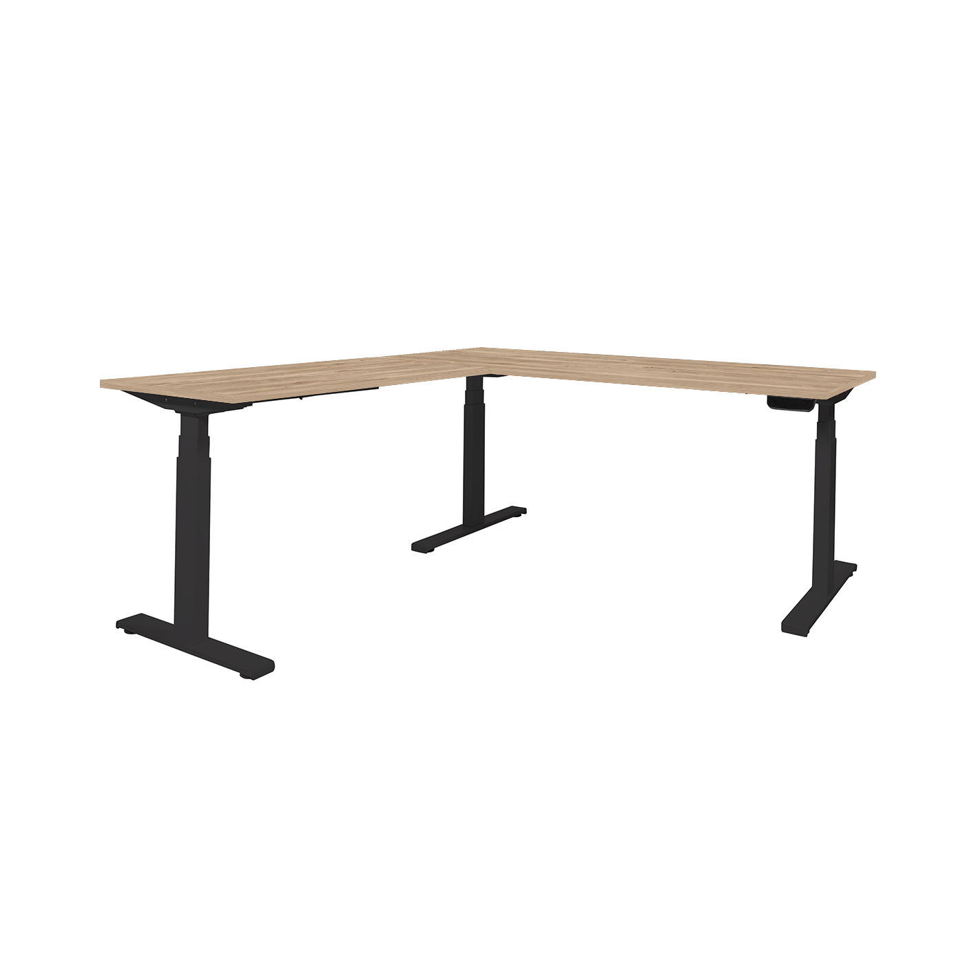 Dextro Plus L HVE ZS 208/126 cm, Honey Castello, 25 mm - zwart