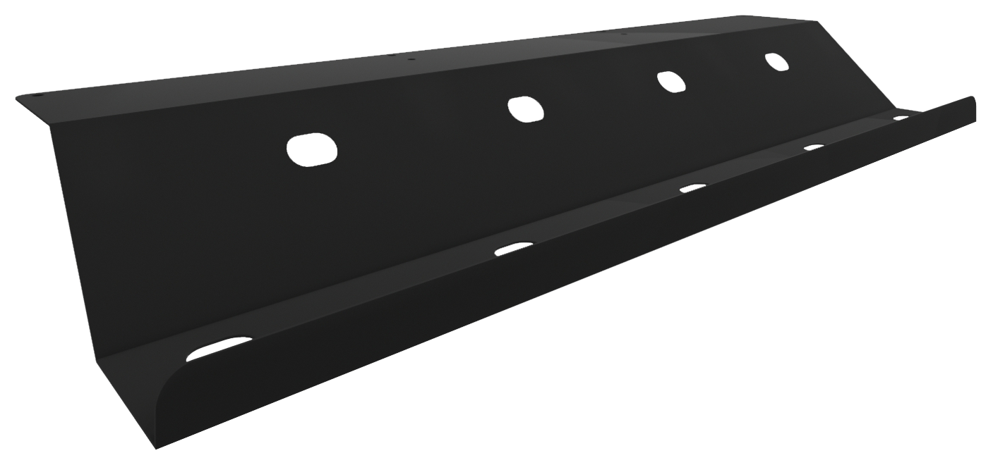 Algemene kabellade 59 cm, zwart