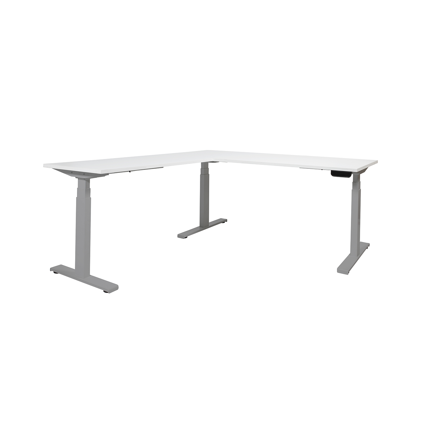 Dextro Plus L HVE ZS 208/126 cm, Krijtwit, 25 mm - aluminium