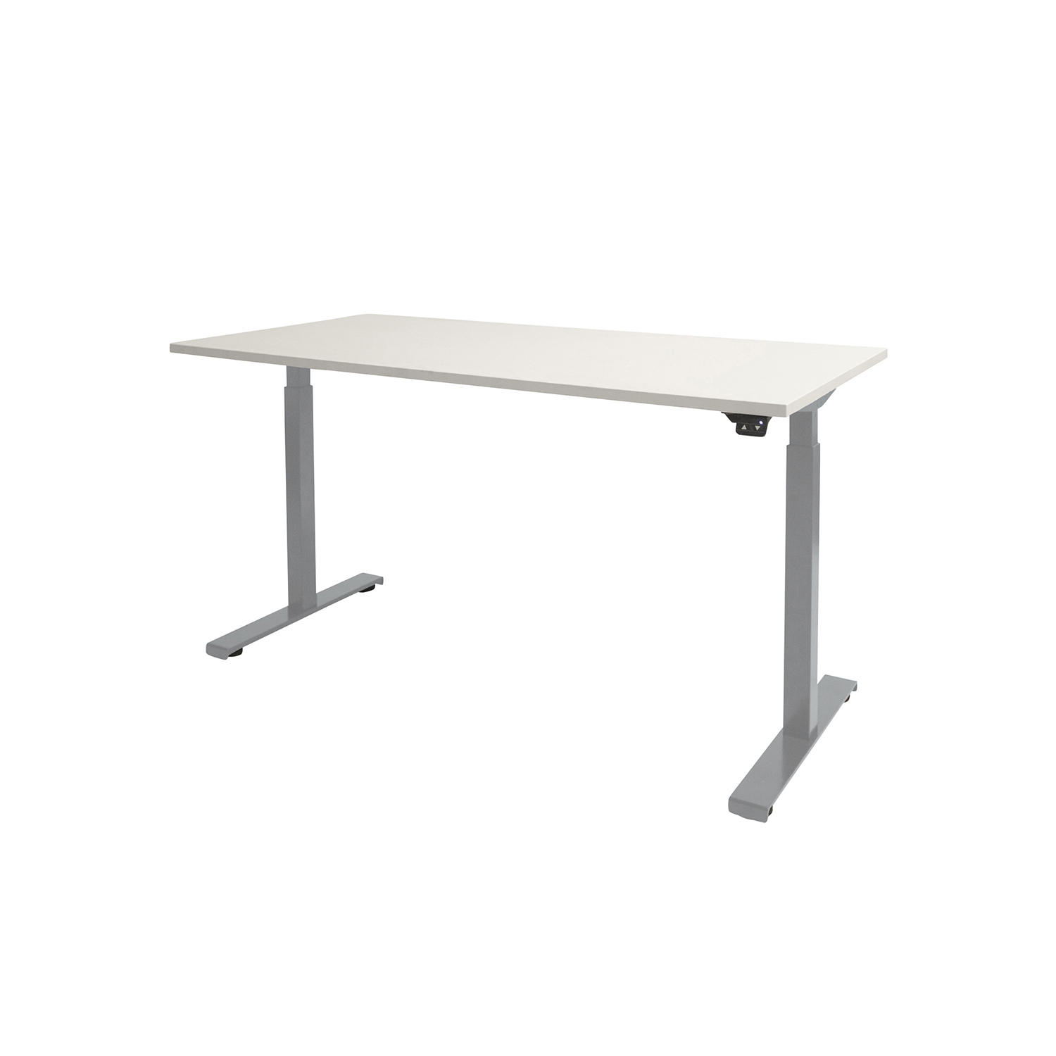 Dextro Basic T-poot EV ZS 180 x 90 cm Krijtwit, 25 mm - aluminium