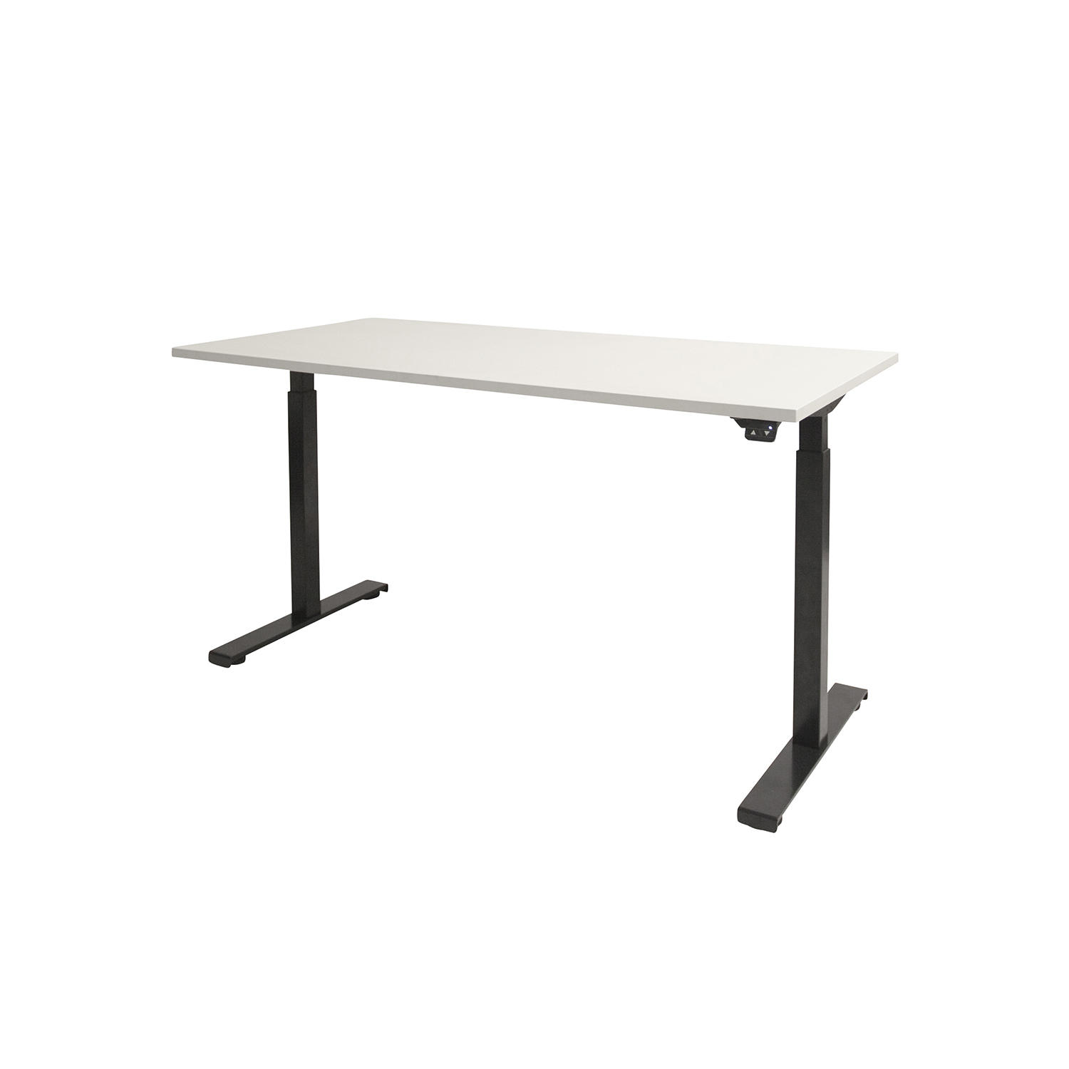 Dextro Basic T-poot EV ZS 180 x 90 cm Krijtwit, 25 mm - zwart