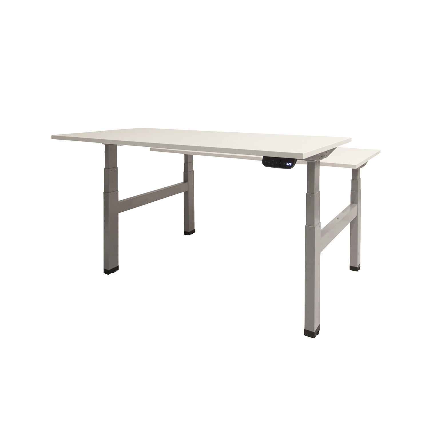 Dextro Plus Duo EV ZS 200 x 80 cm Krijtwit, 25 mm - aluminium