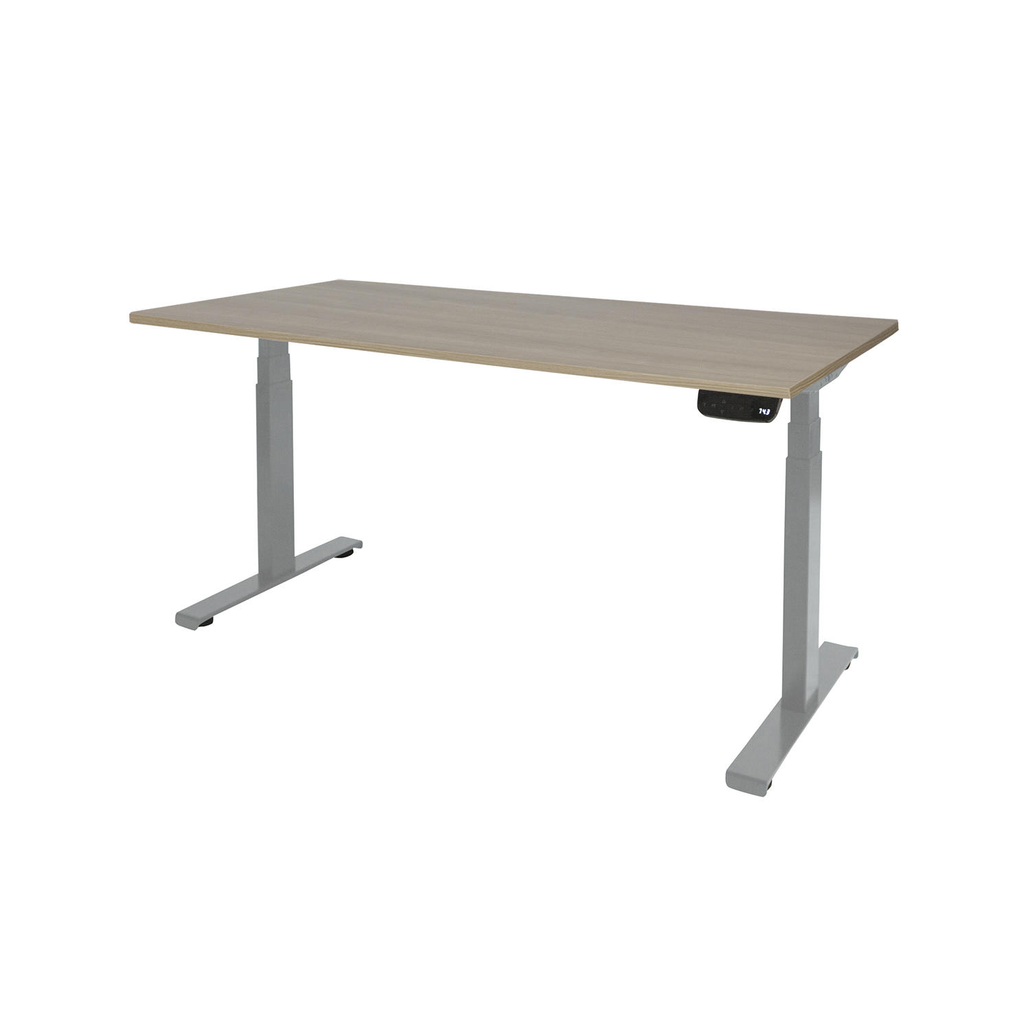 Dextro Plus T-poot EV ZS 200 x 90 cm Robson Eiken, 25 mm - aluminium