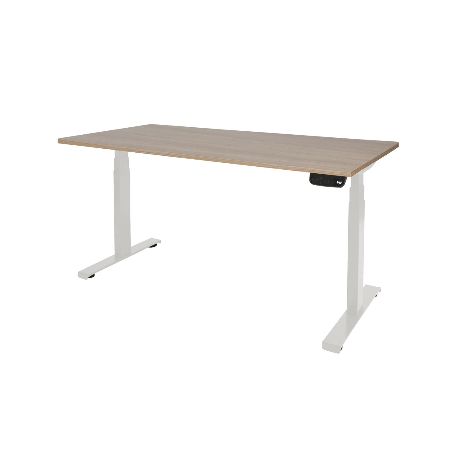 Dextro Plus T-poot EV ZS 200 x 90 cm Havanna, 25 mm - wit