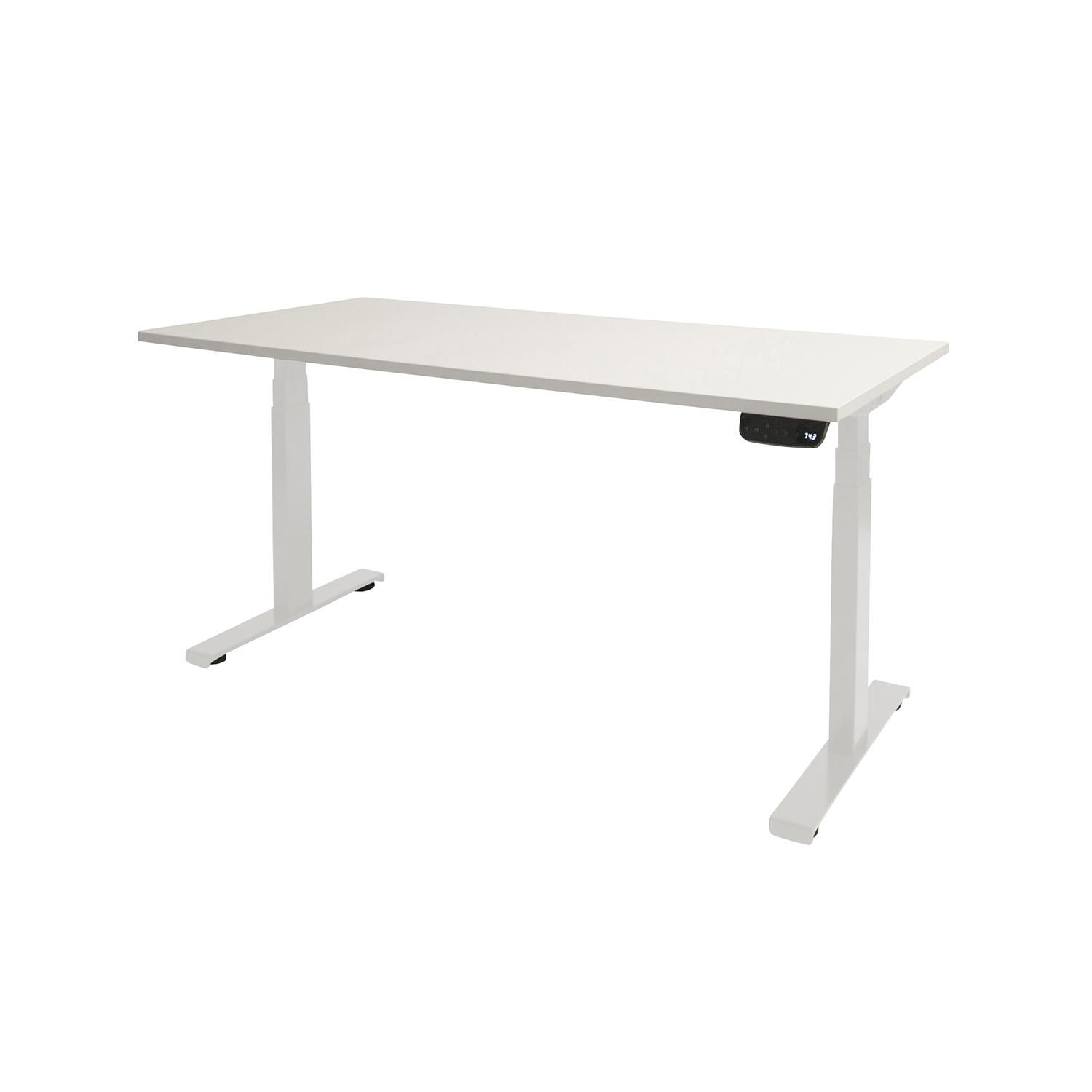 Dextro Plus T-poot EV ZS 200 x 90 cm Krijtwit, 25 mm - wit