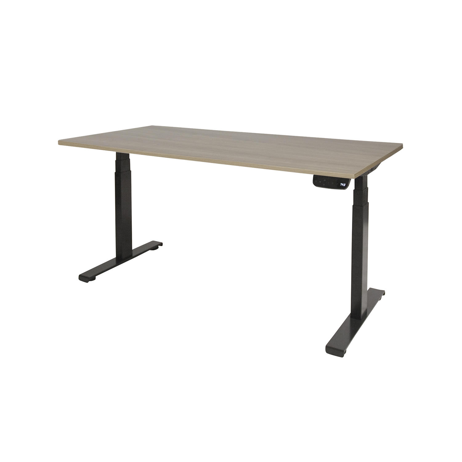 Dextro Plus T-poot EV ZS 200 x 90 cm Robson Eiken, 25 mm - zwart