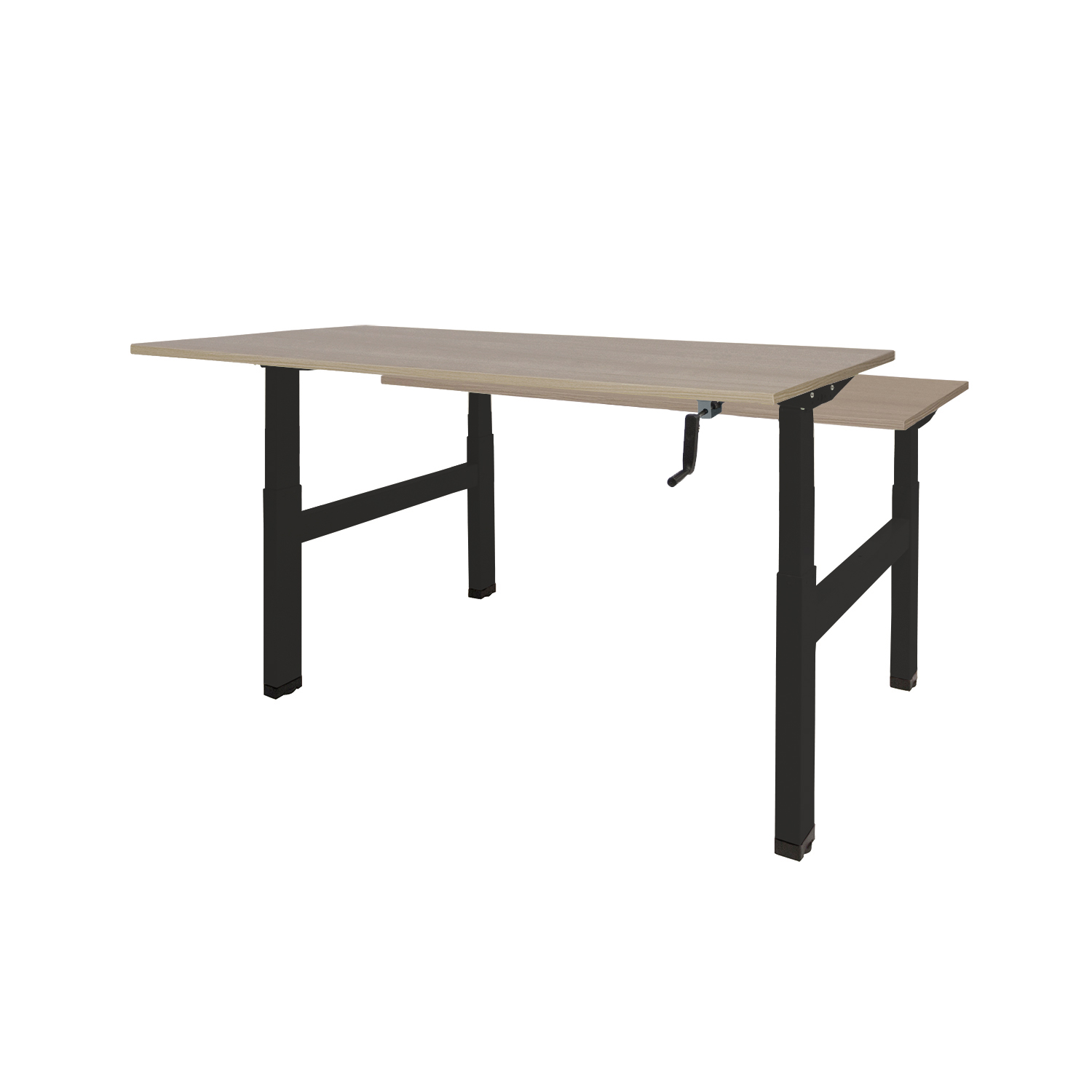 Dextro Duo HVS ZS 180 x 80 cm Robson Eiken, 25 mm - zwart
