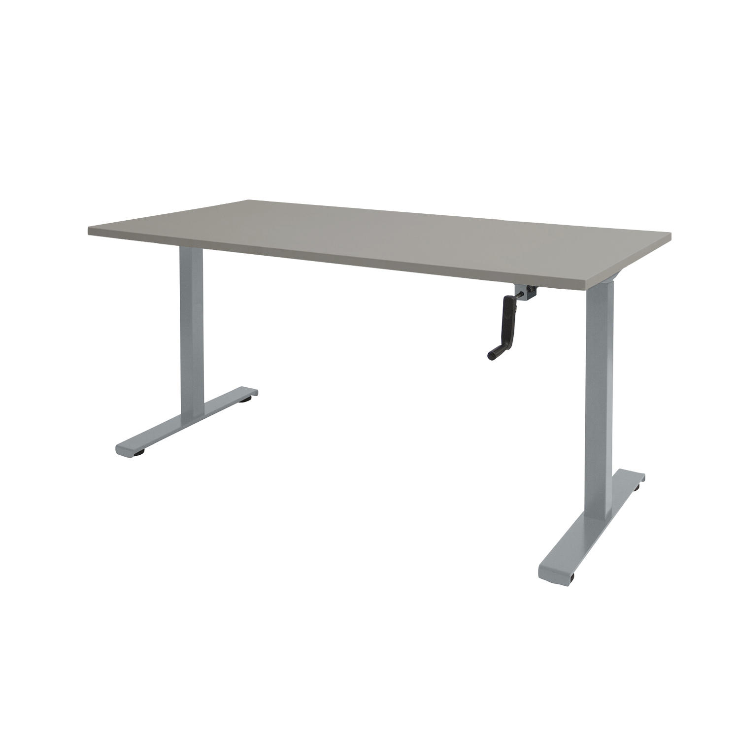 Dextro T-poot SV ZS 180 x 90 cm Lichtgrijs, 25 mm - aluminium