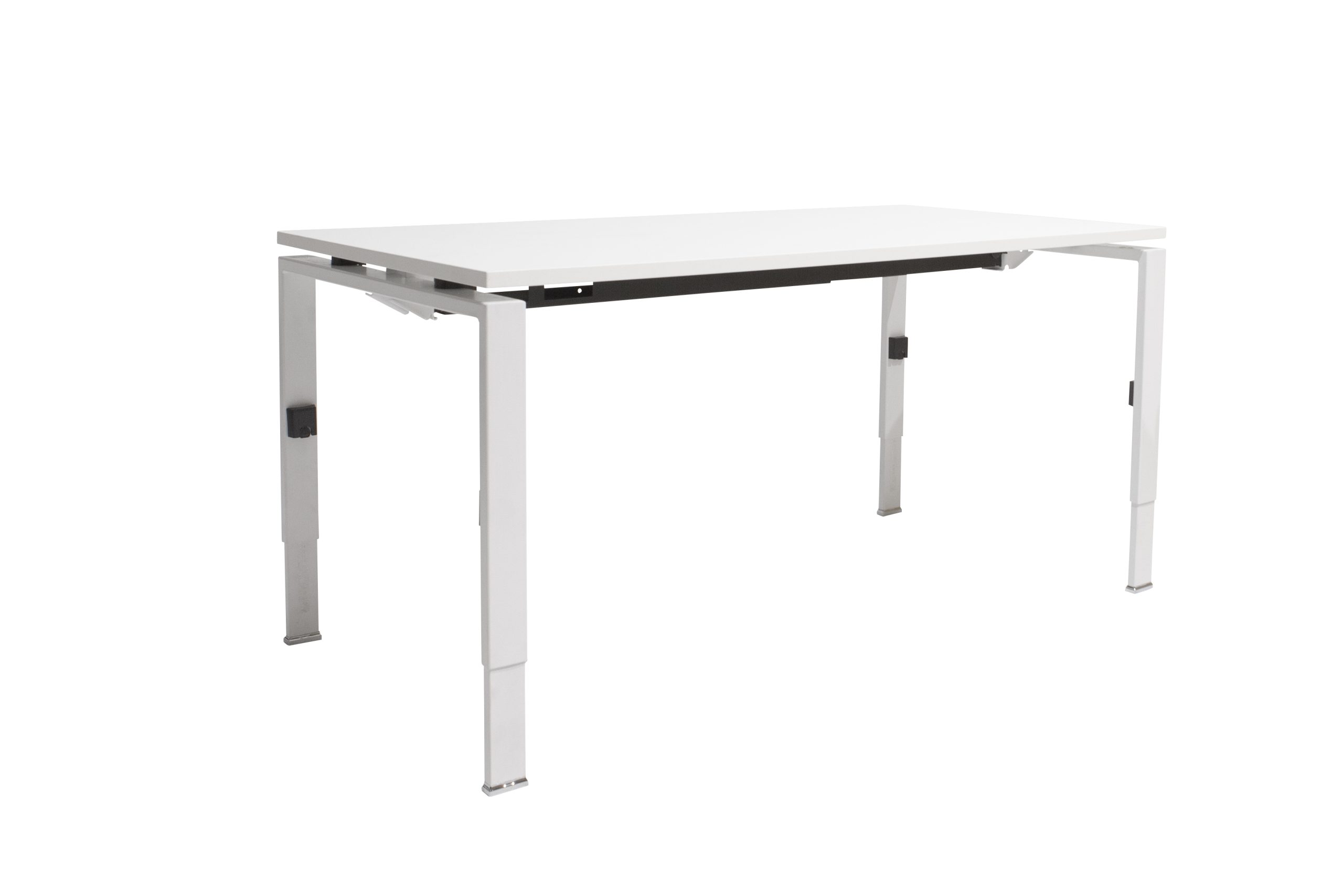 Linesto N4 bureau HI ZZ 180 x 80 cm Krijtwit, 25 mm - wit