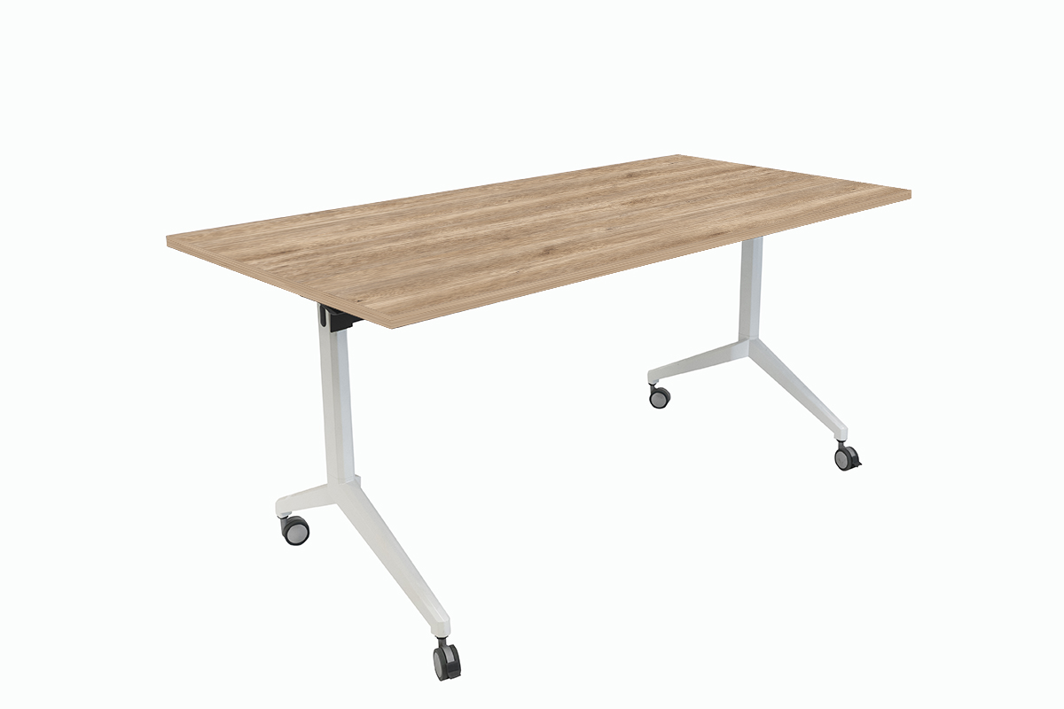 Schaffenburg klaptafel 180 x 80 cm Honey Castello, 25 mm - wit